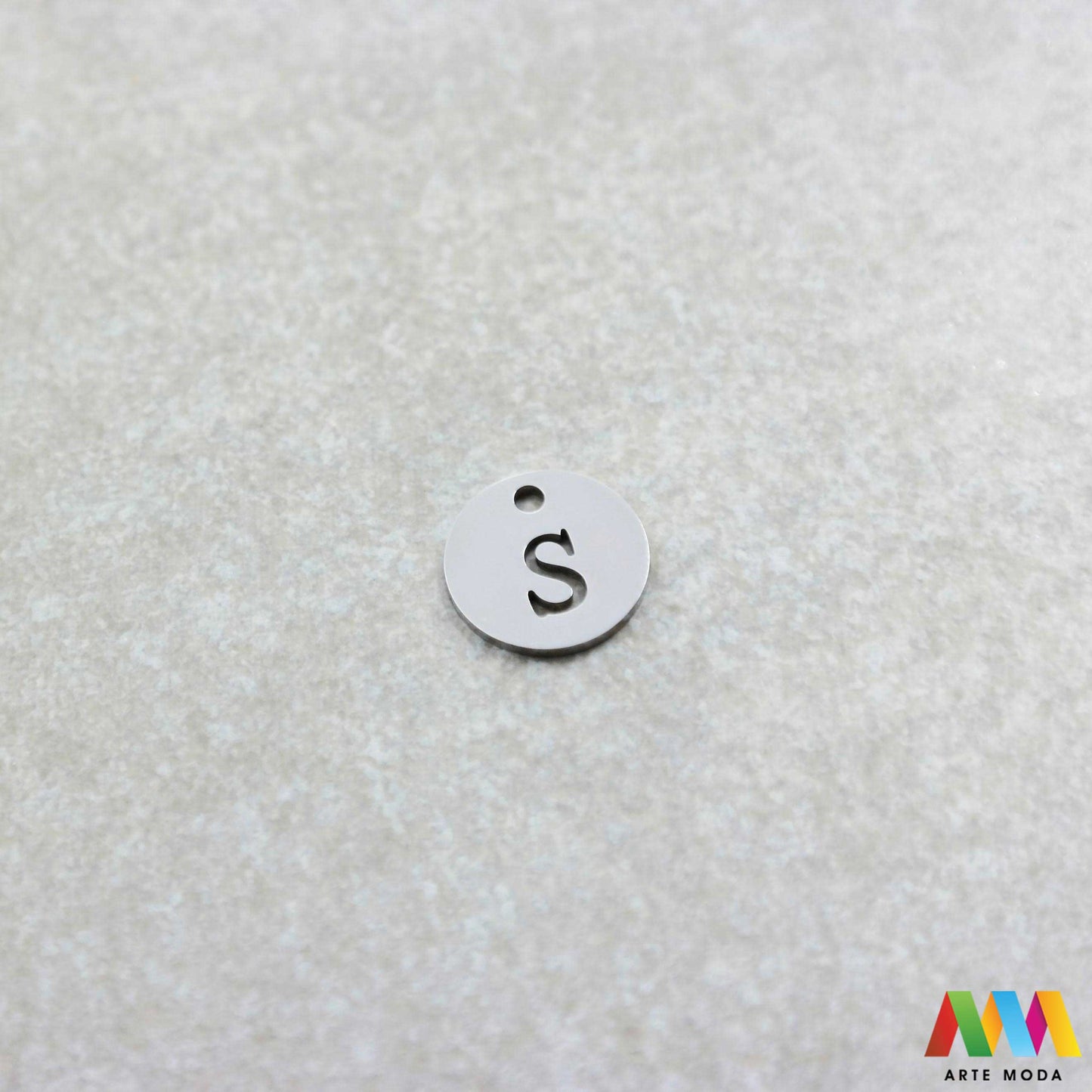 Srebrna črka S - 12 mm