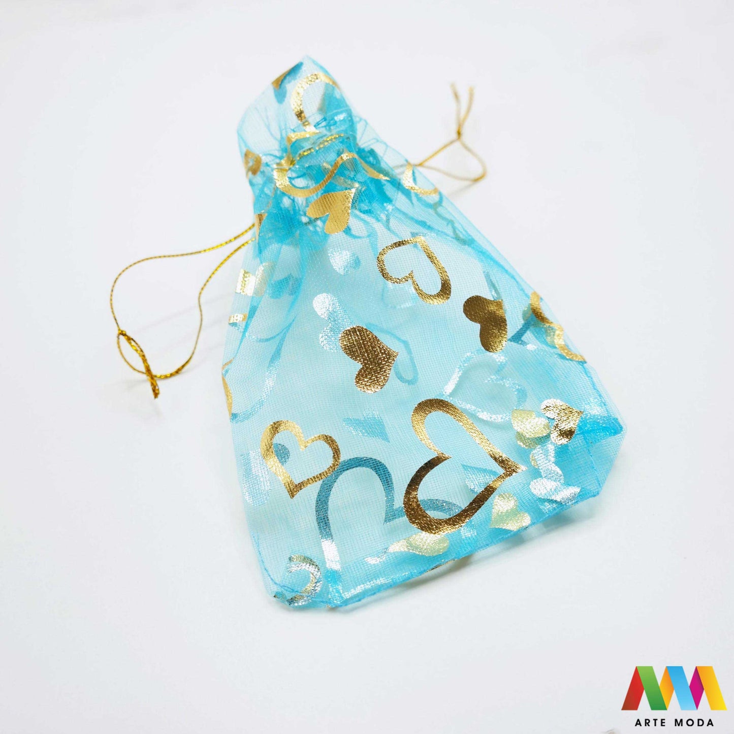 vrećica za nakit ukrasna poklon organza ambalaža pakiranje narukvica ogrlica svila poliester najlon Ukrasne poklon vrećice od organza materijala koje služe kao ambalaža za pakiranje nakita poput narukvica ili ogrlica