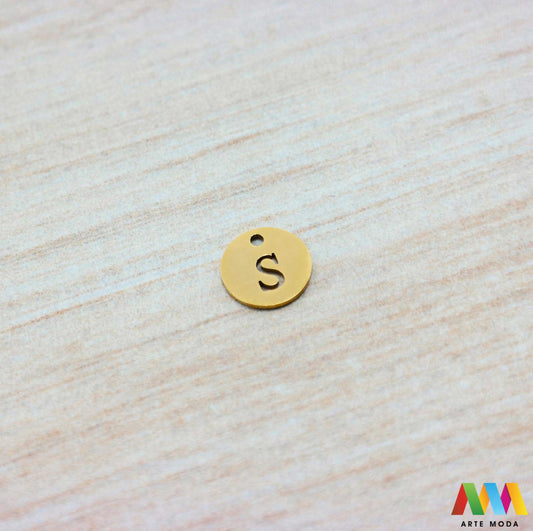 Zlata črka S - 12 mm