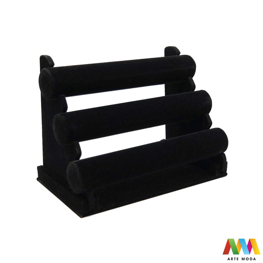 stalci za narukvice naušnica drveni skaj pamučna špaga plišani organizator držač izlaganje nakita oprema butik prezentacija elegantni luksuzni Predstavite svoje narukvice na najljepši način uz naše unikatne drvene stalke presvučene plišom skajem ili pamučnom špagom Svaki stalak pruža savršenu podlogu koja štiti nakit od ogrebotina istovremeno nudeći raznolikost tekstura i stilova – od nježne elegancije pliša preko moderne profinjenosti skaja do rustikalnog šarma pamučne špage arte moda repromaterijal