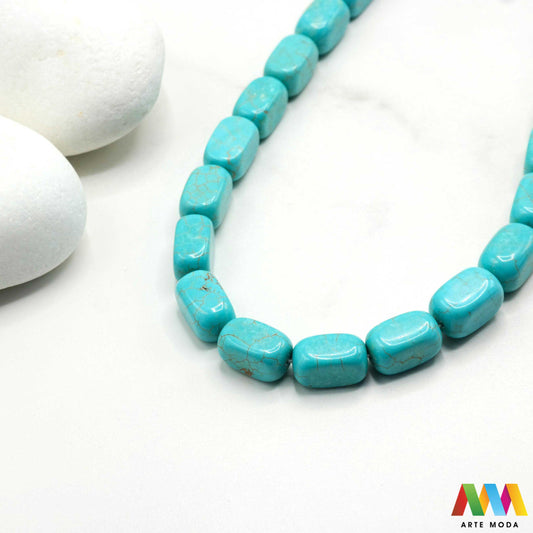 tirkiz poludragi kamen kristal mineral nakit prirodni meditacija zaštita sreća plava grlena čakra ljekovito kamenje energija kristala Simbol neba i mora ovaj prekrasni plavi poludragi kamen cijenjen je zbog svoje ljepote i metafizičkih svojstava Vjeruje se da pomaže u komunikaciji donosi sreću i štiti od negativne energije Savršen je za izradu nakita i meditaciju