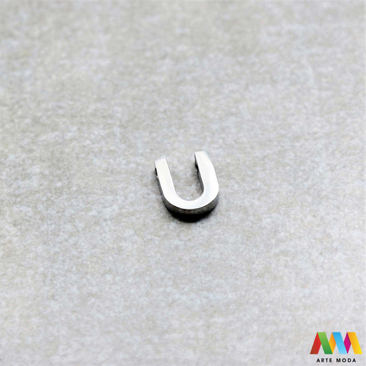 A slovo slova privjesak s jednom rupom privjesak od čelika privjesak čelik repromaterijal čelični ogrlice ogrlica narukvica narukvice nanožnica nehrđajući slova izrađena od nehrđajućeg čelika 316L koja služe za izradu nakita poput narukvica ili ogrlica najčešće se koriste za nizanje na sajlu, gumu, flaks i ostale materijale