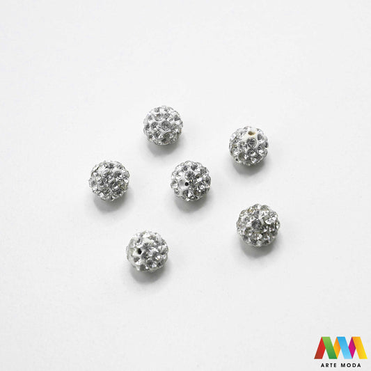 shamballa disco kugle kristalne perle sjajne kuglice cirkoni glamur nakit izrada narukvica DIY svjetlucavo šarene pave s kristalima za svjetlucave narukvice materijal ogrlice Dodajte dozu glamura svojim kreacijama su prekrivene stotinama sitnih kristala koji pružaju efekt Ove svjetlucave perle su idealne za izradu popularnih elegantnih naušnica i upečatljivih ogrlica Dostupne u širokoj paleti boja naše kristalne kuglice osigurat će da vaš uradi sam nakit bude u centru pažnje arte moda repromaterijal