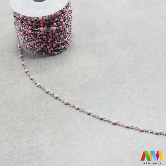 lanac lanci čelik repromaterijal čelični ogrlice narukvice nehrđajući na metre metar kolutu boji nakit inox metru izrada nakita DIY obojeni hipoalergeni tanki bogatstvo boja i modela za vaše kreativne projekte! lanaca na kolutu fleksibilnost s lancima od visokokvalitetnog nehrđajućeg čelika klasičnih srebrnih tonova elegantne zlatne moderne rose gold ili živih boja modelima od tankih i delikatnih do robusnih i upečatljivihž potrebno da izradite unikatne ogrlice i narukvice arte moda repromaterijal