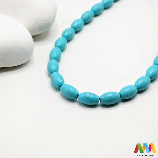 tirkiz poludragi kamen kristal mineral nakit prirodni meditacija zaštita sreća plava grlena čakra ljekovito kamenje energija kristala Simbol neba i mora ovaj prekrasni plavi poludragi kamen cijenjen je zbog svoje ljepote i metafizičkih svojstava Vjeruje se da pomaže u komunikaciji donosi sreću i štiti od negativne energije Savršen je za izradu nakita i meditaciju