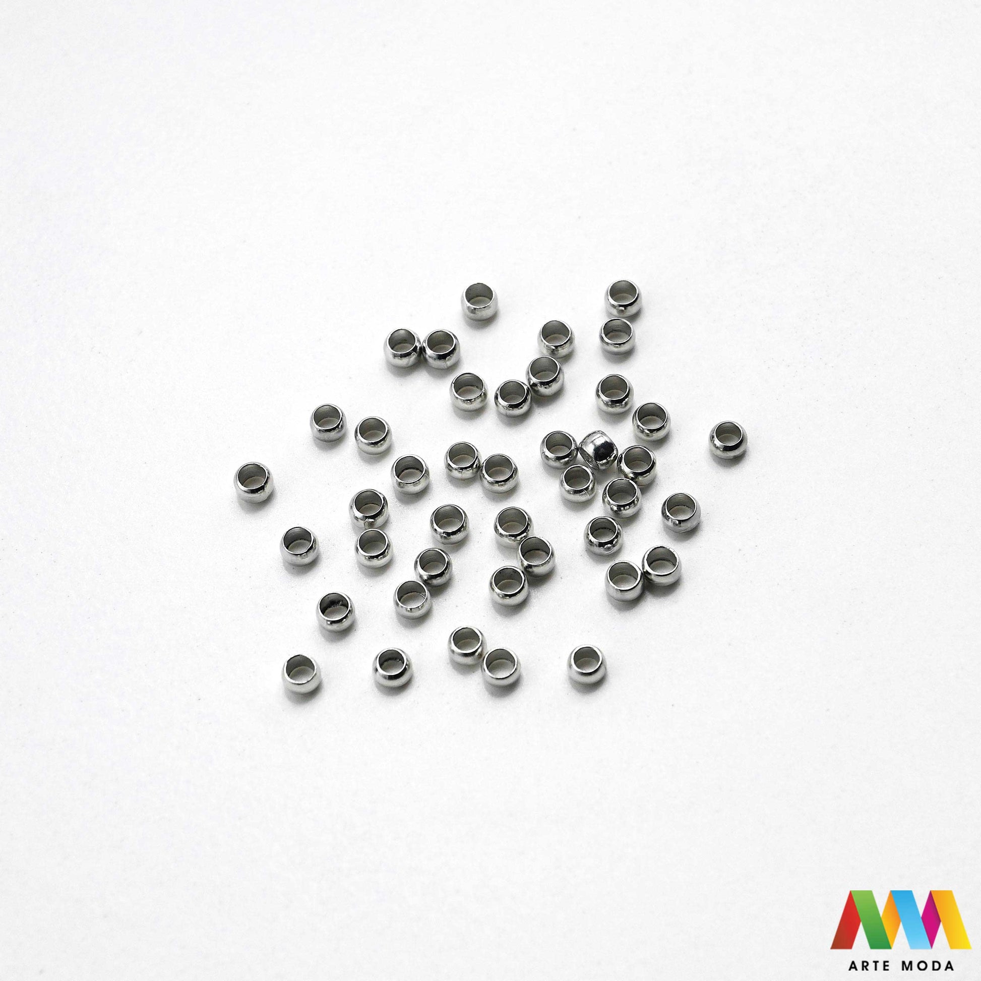 krimp perla završetak stoper za narukvicu razdjelnik metalne kuglice DIY pribor repromaterijal srebrni zlatni nakit perle crimp beads fiksatori sajlu flaks razdjelnici Fiksirajte svoju kreativnost Metalni stoperi su neophodni za izrađivača nakita Bilo da osiguravate završetke ogrlice radite na dizajnu s razmaknutim perlama naši stoperi pružaju maksimalnu sigurnost stabilnost srebro zlato bakar ovi mali važni elementi osigurat će da vaš uradi sam nakit izgleda uredno i profesionalno arte moda repromaterijal