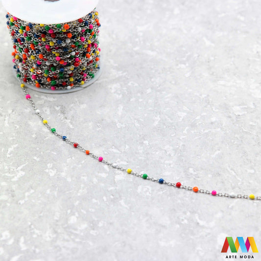 lanac lanci čelik repromaterijal čelični ogrlice narukvice nehrđajući na metre metar kolutu boji nakit inox metru izrada nakita DIY obojeni hipoalergeni tanki bogatstvo boja i modela za vaše kreativne projekte! lanaca na kolutu fleksibilnost s lancima od visokokvalitetnog nehrđajućeg čelika klasičnih srebrnih tonova elegantne zlatne moderne rose gold ili živih boja modelima od tankih i delikatnih do robusnih i upečatljivihž potrebno da izradite unikatne ogrlice i narukvice arte moda repromaterijal