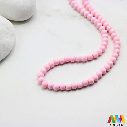 stakleni niz staklo perle zrna zrno staklena perla okrugle okrugla Staklene okrugle perle koje služe za nizanje i izradu nakita poput narukvica i ogrlica te torbica i ostalih modnih dodataka