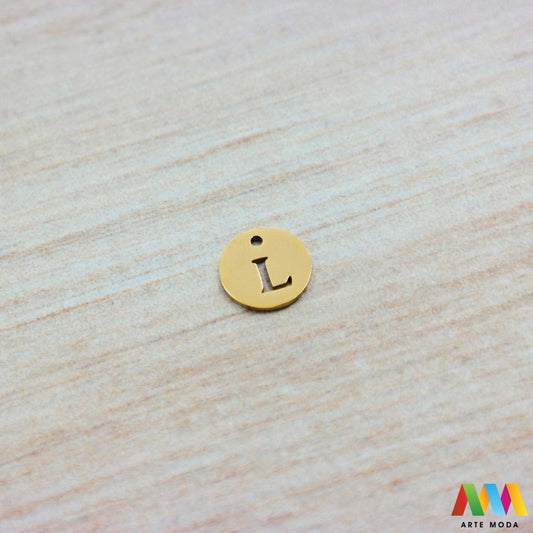 L slovo slova privjesak s jednom rupom privjesak od čelika privjesak čelik repromaterijal čelični ogrlice ogrlica narukvica narukvice nanožnica nehrđajući Slova izrađena od nehrđajućeg čelika 316L koja služe za izradu nakita poput narukvica ili ogrlica najčešće se koriste za nizanje na sajlu gumu flaks i ostale materijale