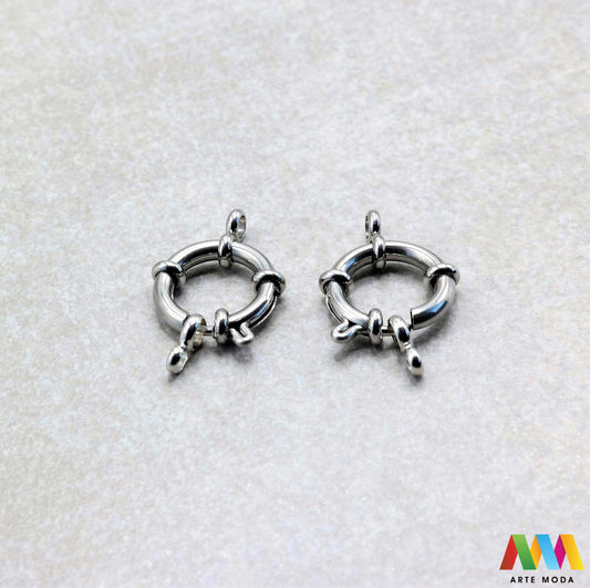 repromaterijal čelični kopče za nakit izradu nehrđajući čelik nakit pribor DIY nakit ogrlice narukvice lančiće nakitni elementi ručni rad čelične inox kopča zatvarači završeci karabin kreacije izdržljivih i elegantnih kopči od nehrđajućeg čelika klasična karabin kopča praktična magnetska kopča ili neki drugi model naše kopče sigurno zatvaranje i profesionalan izgled vašim narukvicama ogrlicama i lančićima DIY nakit kvaliteta koja traje otporna je na koroziju i hipoalergena arte moda repromaterijal