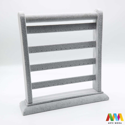 stalci za naušnice naušnica drveni metalni plišani organizator držač izlaganje nakita oprema butik prezentacija elegantni luksuzni vitrine Istaknite ljepotu svake naušnice uz elegantnih i funkcionalnih stalaka klasičnih drvenih stalaka presvučenih mekanim plišom luksuznu pozadinu i štite nakit te modernih metalnih stalaka čistih linija za minimalistički ili industrijski izgled za trgovine izložbe ili organizaciju kod kuće naši stalci osiguravaju da vaše naušnice budu u centru pažnje arte moda repromaterijal