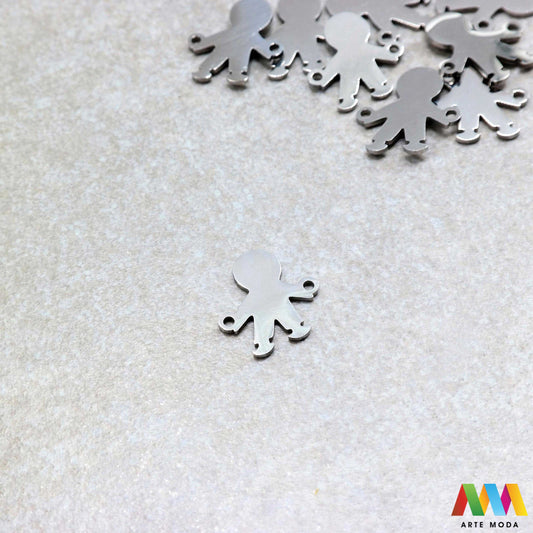 dečko privjesak s dvije rupe dve od čelika repromaterijal čelični ogrlice ogrlica narukvica narukvice nanožnica nehrđajući Privjesci izrađeni od nehrđajućeg čelika 316L koji služe za izradu nakita poput narukvica ili ogrlica najčešće se koriste za nizanje ili uz pomoć alkice se stavljaju na sajlu gumu flaks i ostale materijale