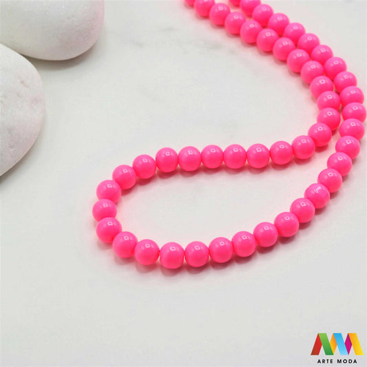 stakleni niz staklo perle zrna zrno staklena perla okrugle okrugla Staklene okrugle perle koje služe za nizanje i izradu nakita poput narukvica i ogrlica te torbica i ostalih modnih dodataka