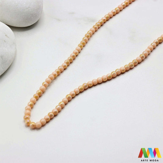 stakleni niz staklo perle zrna zrno staklena perla okrugle okrugla Staklene okrugle perle koje služe za nizanje i izradu nakita poput narukvica i ogrlica te torbica i ostalih modnih dodataka