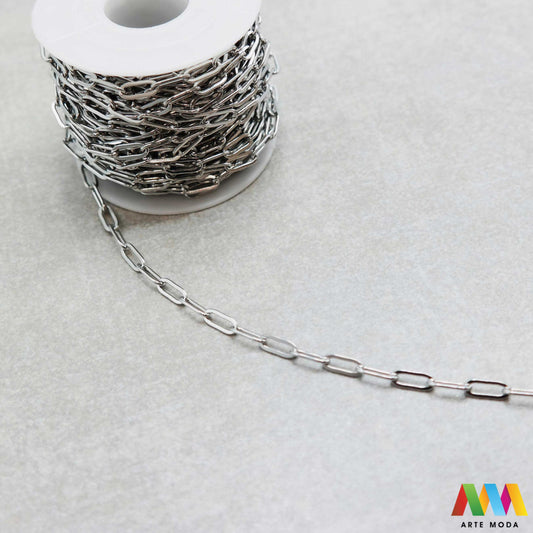 lanac lanci čelik repromaterijal čelični ogrlice narukvice nehrđajući na metre metar kolutu boji nakit inox metru izrada nakita DIY obojeni hipoalergeni tanki bogatstvo boja i modela za vaše kreativne projekte! lanaca na kolutu fleksibilnost s lancima od visokokvalitetnog nehrđajućeg čelika klasičnih srebrnih tonova elegantne zlatne moderne rose gold ili živih boja modelima od tankih i delikatnih do robusnih i upečatljivihž potrebno da izradite unikatne ogrlice i narukvice arte moda repromaterijal