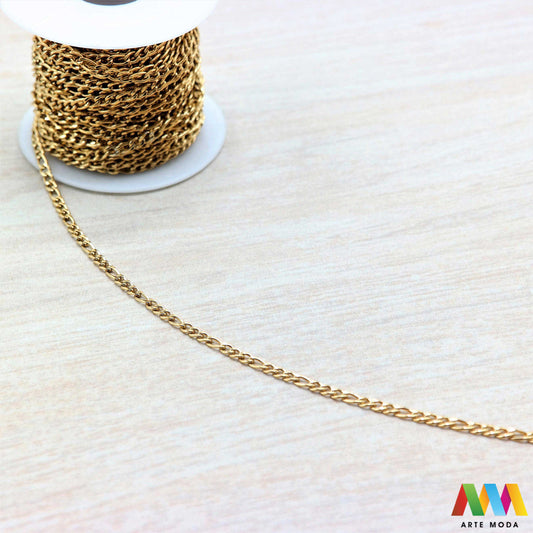 lanac lanci čelik repromaterijal čelični ogrlice narukvice nehrđajući na metre metar kolutu boji nakit inox metru izrada nakita DIY obojeni hipoalergeni tanki bogatstvo boja i modela za vaše kreativne projekte! lanaca na kolutu fleksibilnost s lancima od visokokvalitetnog nehrđajućeg čelika klasičnih srebrnih tonova elegantne zlatne moderne rose gold ili živih boja modelima od tankih i delikatnih do robusnih i upečatljivihž potrebno da izradite unikatne ogrlice i narukvice arte moda repromaterijal