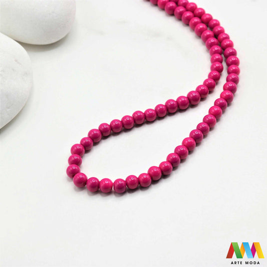 stakleni niz staklo perle zrna zrno staklena perla okrugle okrugla Staklene okrugle perle koje služe za nizanje i izradu nakita poput narukvica i ogrlica te torbica i ostalih modnih dodataka