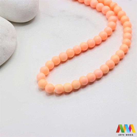 stakleni niz staklo perle zrna zrno staklena perla okrugle okrugla Staklene okrugle perle koje služe za nizanje i izradu nakita poput narukvica i ogrlica te torbica i ostalih modnih dodataka