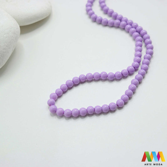 stakleni niz staklo perle zrna zrno staklena perla okrugle okrugla Staklene okrugle perle koje služe za nizanje i izradu nakita poput narukvica i ogrlica te torbica i ostalih modnih dodataka