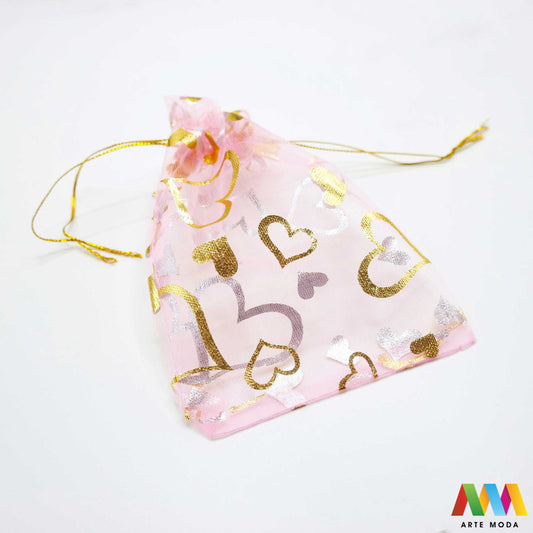 vrećica za nakit ukrasna poklon organza ambalaža pakiranje narukvica ogrlica svila poliester najlon Ukrasne poklon vrećice od organza materijala koje služe kao ambalaža za pakiranje nakita poput narukvica ili ogrlica