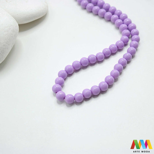 stakleni niz staklo perle zrna zrno staklena perla okrugle okrugla Staklene okrugle perle koje služe za nizanje i izradu nakita poput narukvica i ogrlica te torbica i ostalih modnih dodataka