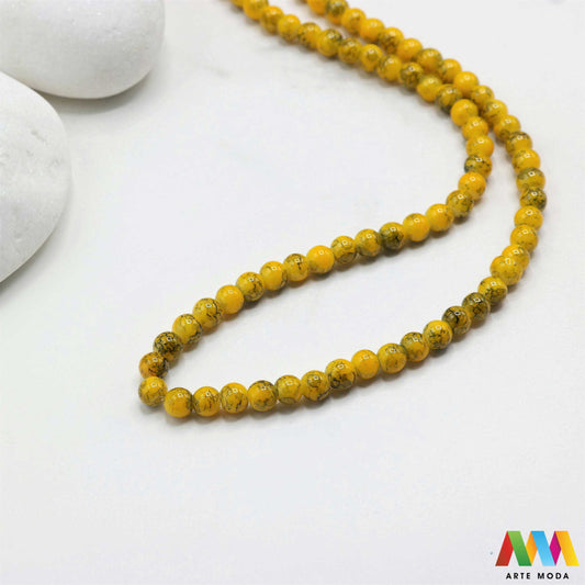 stakleni niz staklo perle zrna zrno staklena perla okrugle okrugla Staklene okrugle perle koje služe za nizanje i izradu nakita poput narukvica i ogrlica te torbica i ostalih modnih dodataka