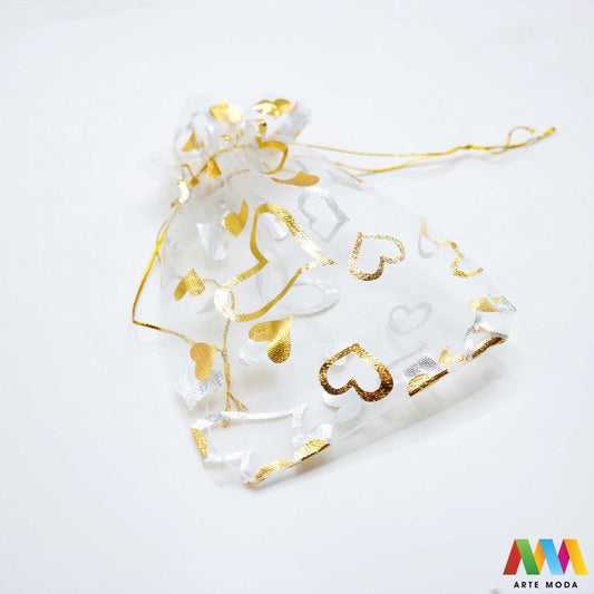 vrećica za nakit ukrasna poklon organza ambalaža pakiranje narukvica ogrlica svila poliester najlon Ukrasne poklon vrećice od organza materijala koje služe kao ambalaža za pakiranje nakita poput narukvica ili ogrlica