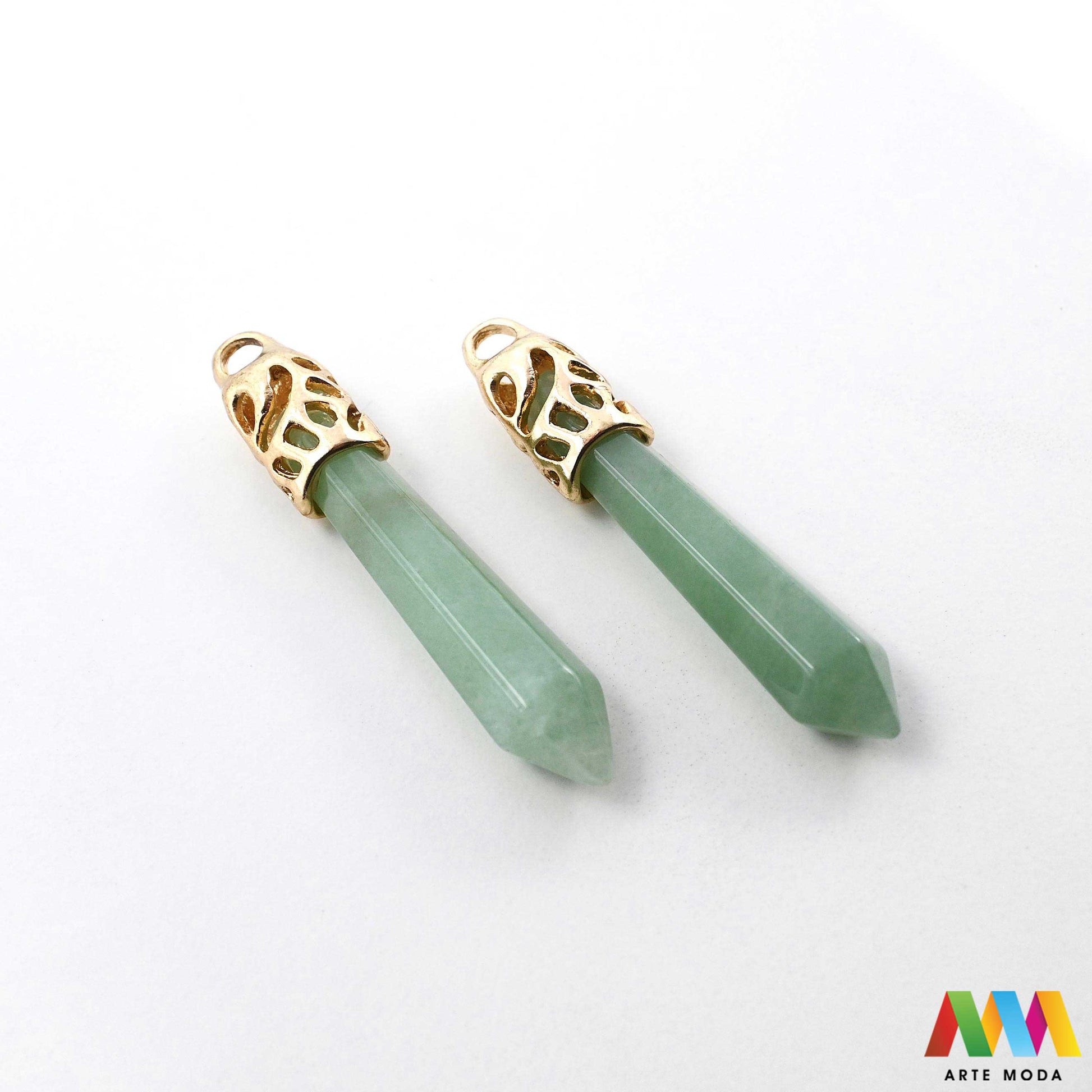 privjesci poludragi kamen metalni izrada nakita DIY nakit kamenje energetski ogrlice rupom metal naušnice narukvice okviru izradu nakita Spoj prirode i stila! Metalni privjesci s poludragim kamenom Ametist Kvarc Žad i drugi su gotovi privjesci za ogrlice i naušnice Metalni okvir osigurava trajnost a kamen donosi energetski značaj Jednostavno se postavljaju i idealni su za samostalnu izradu nakita Kreirajte elegantne i smislene komade! arte moda repromaterijal