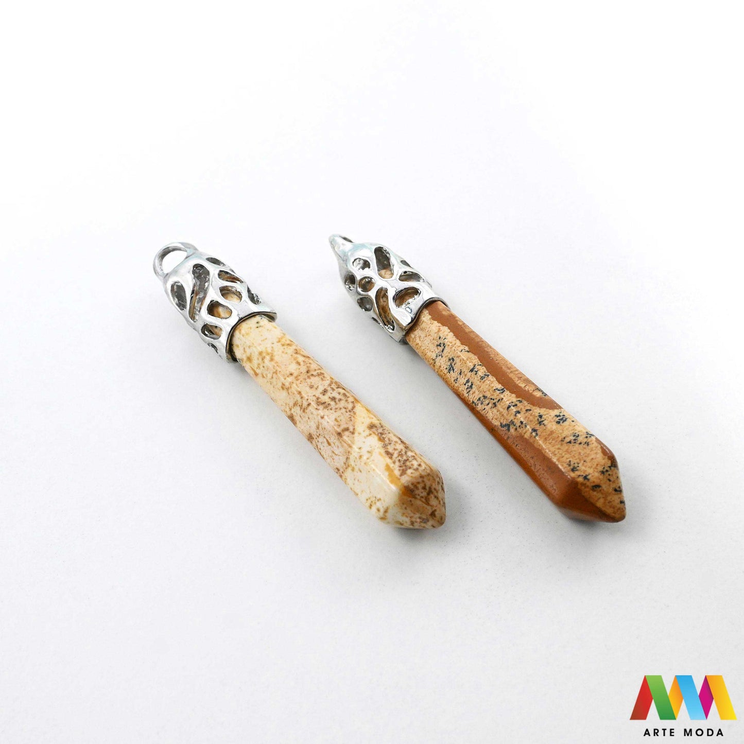 privjesci poludragi kamen metalni izrada nakita DIY nakit kamenje energetski ogrlice rupom metal naušnice narukvice okviru izradu nakita Spoj prirode i stila! Metalni privjesci s poludragim kamenom Ametist Kvarc Žad i drugi su gotovi privjesci za ogrlice i naušnice Metalni okvir osigurava trajnost a kamen donosi energetski značaj Jednostavno se postavljaju i idealni su za samostalnu izradu nakita Kreirajte elegantne i smislene komade! arte moda repromaterijal