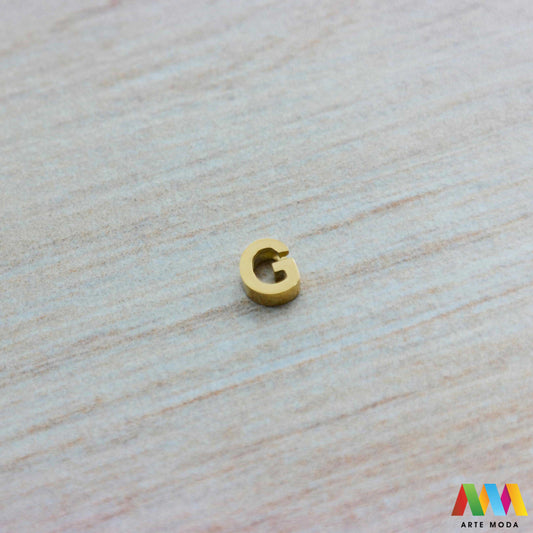 G slovo slova privjesak s jednom rupom privjesak od čelika privjesak čelik repromaterijal čelični ogrlice ogrlica narukvica narukvice nanožnica nehrđajući Slova izrađena od nehrđajućeg čelika 316L koja služe za izradu nakita poput narukvica ili ogrlica najčešće se koriste za nizanje na sajlu gumu flaks i ostale materijale