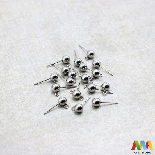 iglice za naušnice udice nehrđajući čelik kirurški materijal izrada nakita hipoalergenski naušnica materijal uradi sam alke pikavci pikavac iglica repromaterijal čelični baza igle pločica bazu za izradu naušnica Naše iglice od nehrđajućeg čelika kirurški čelik savršene su za vas Hipoalergene su sigurne za osjetljivu kožu ne hrđaju i ne mijenjaju boju Lako se kombiniraju s perlama privjescima poludragi kamenom cirkonima ili biserima  izradite trajne unikatne i elegantne naušnice arte moda repromaterijal