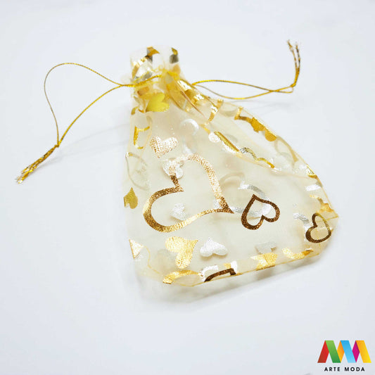 vrećica za nakit ukrasna poklon organza ambalaža pakiranje narukvica ogrlica svila poliester najlon Ukrasne poklon vrećice od organza materijala koje služe kao ambalaža za pakiranje nakita poput narukvica ili ogrlica