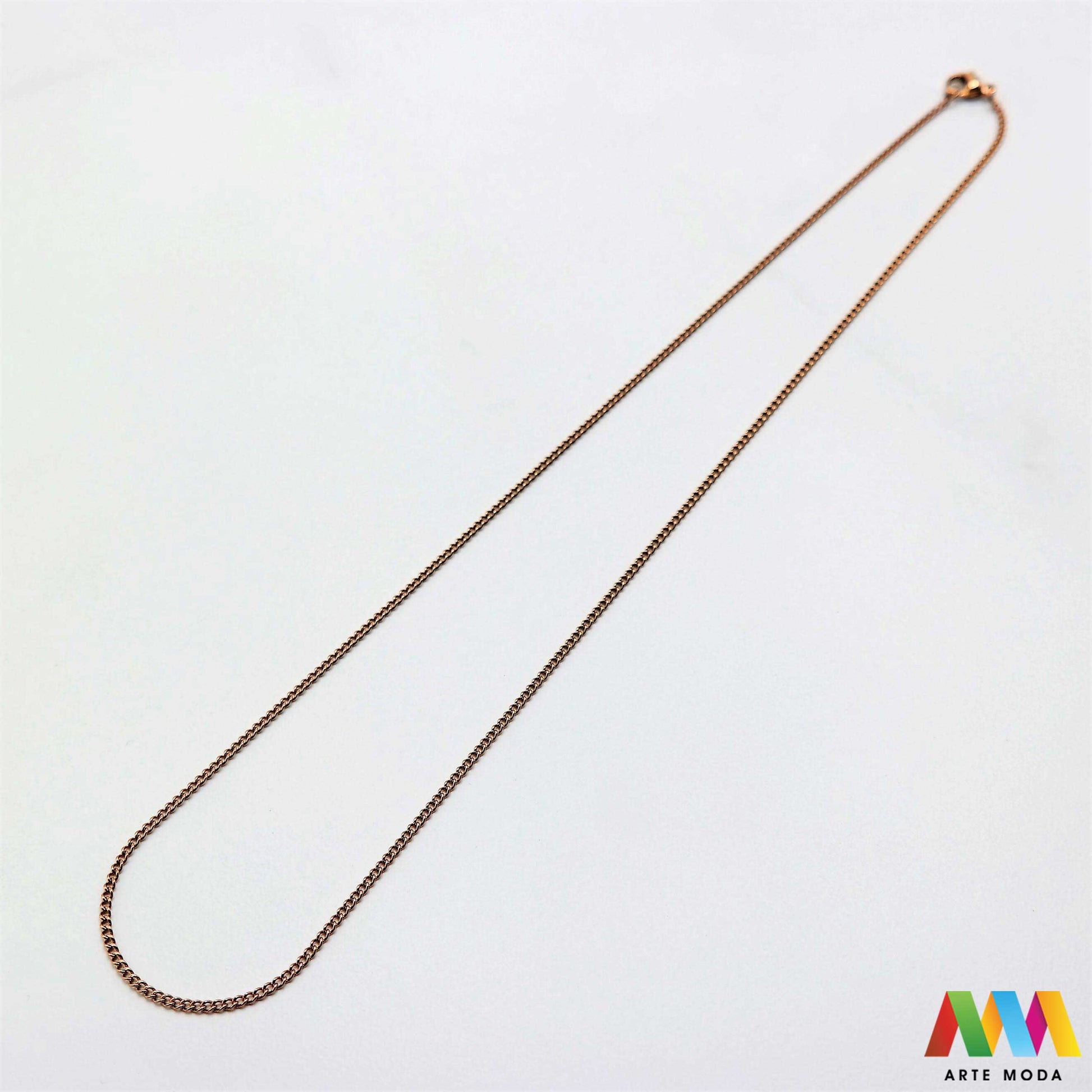 lanac lanci čelik repromaterijal čelični ogrlice ogrlica nehrđajući gotovi gotov lanac izrađen od nehrđajućeg čelika 316L i dužine od 50 centimetara koristi se za izradu ogrlica te dolazi s kopčom i alkicama