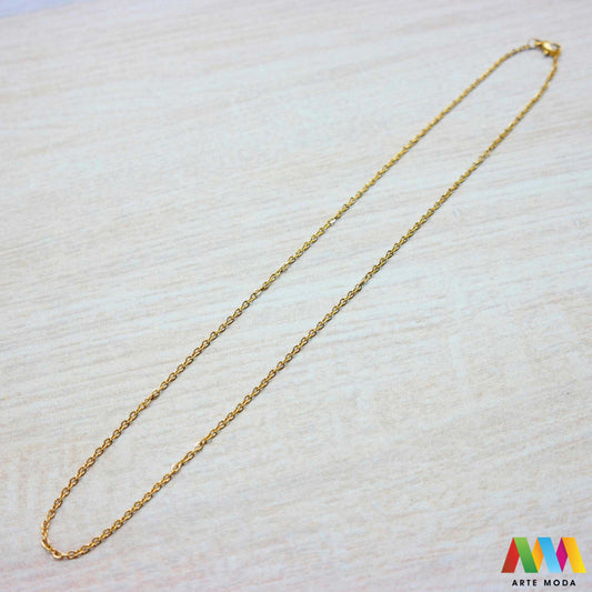 lanac lanci čelik repromaterijal čelični ogrlice ogrlica nehrđajući gotovi gotov lanac izrađen od nehrđajućeg čelika 316L i dužine od 50 centimetara koristi se za izradu ogrlica te dolazi s kopčom i alkicama