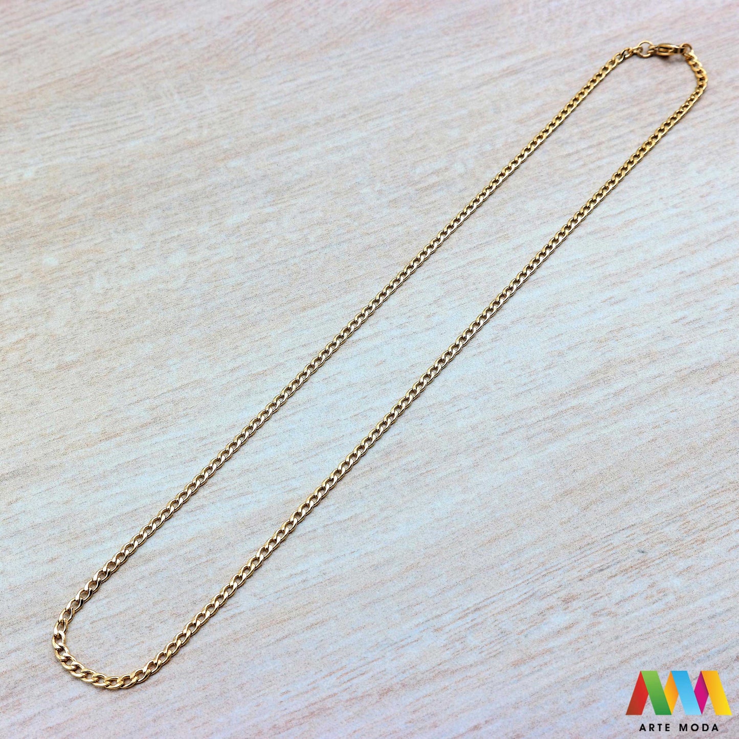 lanac lanci čelik repromaterijal čelični ogrlice ogrlica nehrđajući gotovi gotov lanac izrađen od nehrđajućeg čelika 316L i dužine od 50 centimetara koristi se za izradu ogrlica te dolazi s kopčom i alkicama