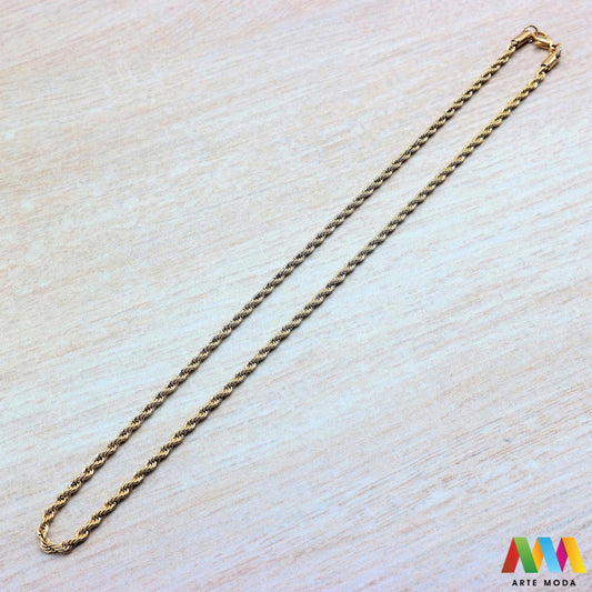 lanac lanci čelik repromaterijal čelični ogrlice ogrlica nehrđajući gotovi gotov lanac izrađen od nehrđajućeg čelika 316L i dužine od 50 centimetara koristi se za izradu ogrlica te dolazi s kopčom i alkicama